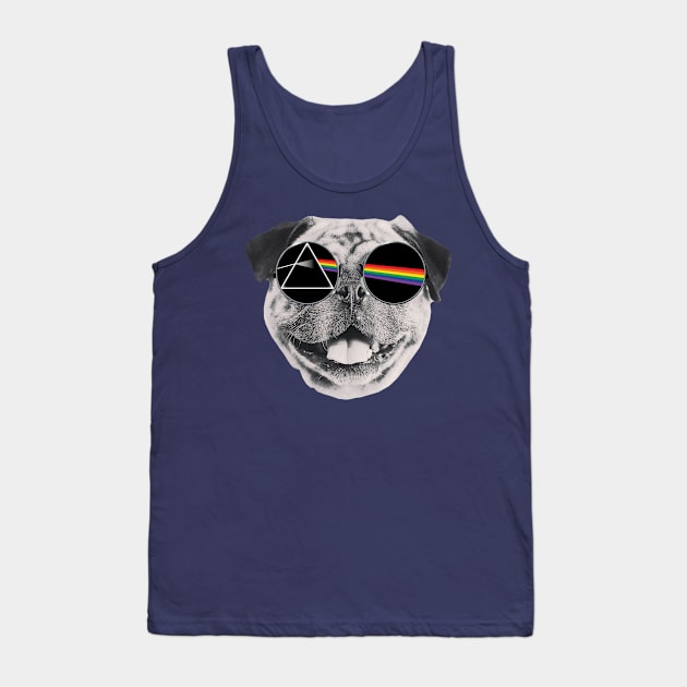 Dark Side Of The Pug Tank Top by Rebus28